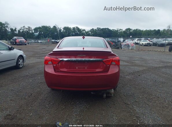 2G11Z5S37K9130504 2019 CHEVROLET IMPALA Red 