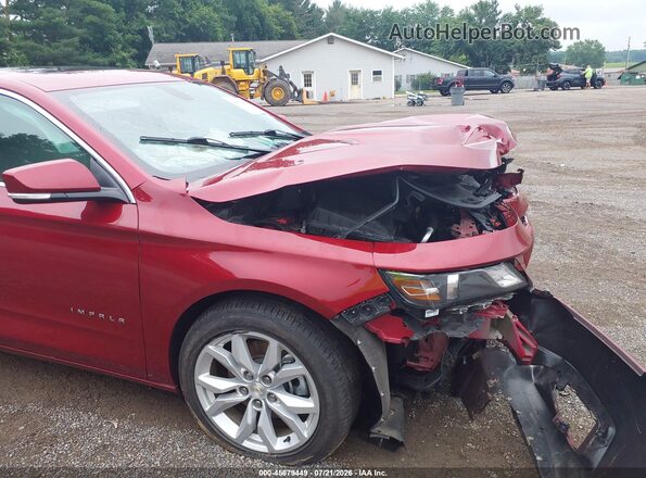 2G11Z5S37K9130504 2019 CHEVROLET IMPALA Red 