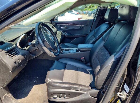 2G11Z5S37L9105703 2020 CHEVROLET IMPALA Black წინა სალონის ხედი
