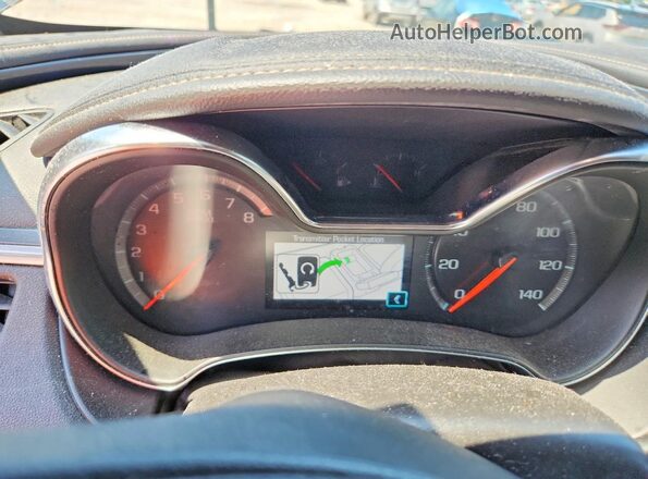 2G11Z5S37L9105703 2020 CHEVROLET IMPALA Black ხელსაწყოთა პანელის ხედი