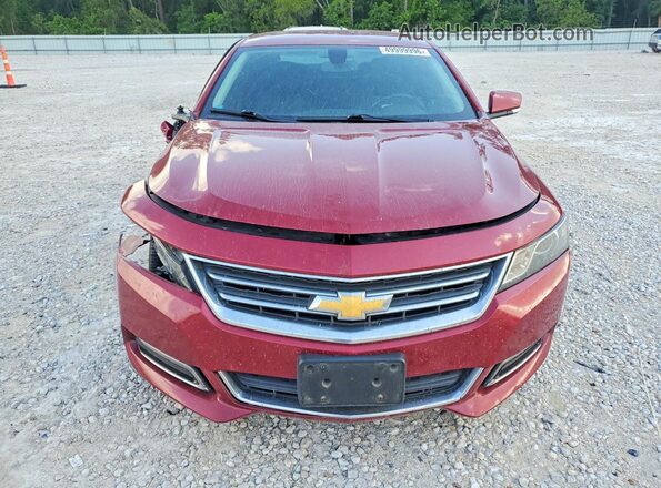 2G11Z5S38K9101982 2019 CHEVROLET IMPALA Red Front view