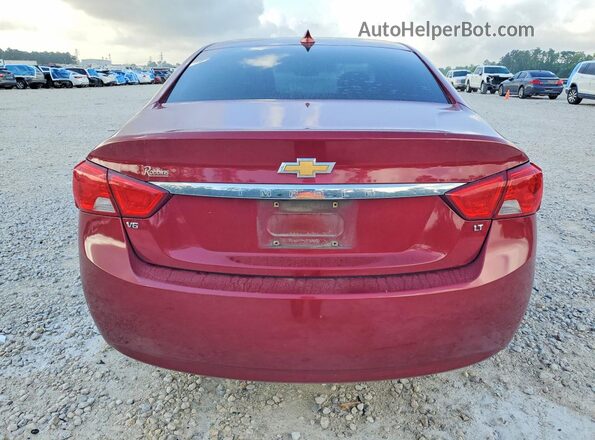 2G11Z5S38K9101982 2019 CHEVROLET IMPALA Red Rear view