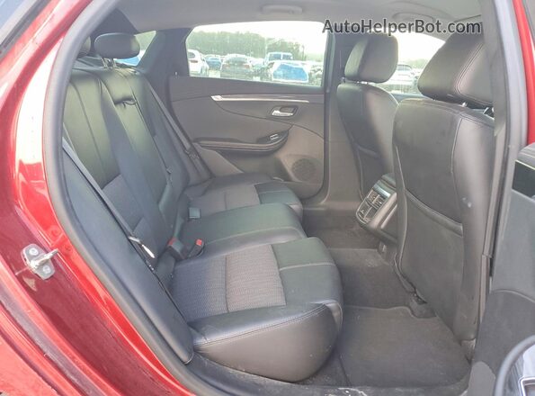 2G11Z5S38K9101982 2019 CHEVROLET IMPALA Red Rear seats view