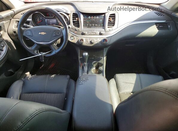 2G11Z5S38K9108740 2019 CHEVROLET IMPALA Silver Dashboard view