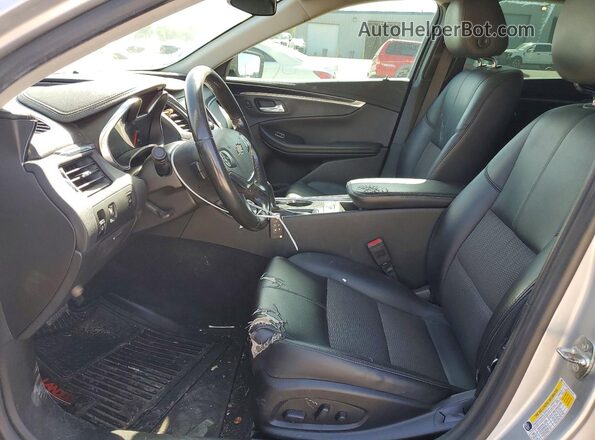 2G11Z5S38K9108740 2019 CHEVROLET IMPALA Silver Front interior view