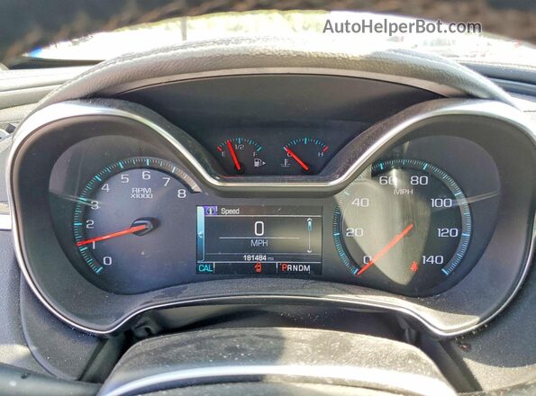 2G11Z5S38K9108740 2019 CHEVROLET IMPALA Silver Instrument cluster view