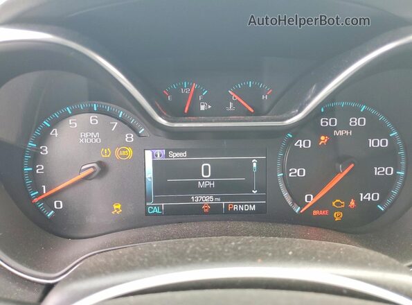 2G11Z5S3XK9121540 2019 CHEVROLET IMPALA White Instrument cluster view