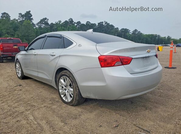 2G11Z5SA2H9193890 2017 CHEVROLET IMPALA Silver უკანა მარცხენა
