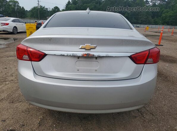 2G11Z5SA2H9193890 2017 CHEVROLET IMPALA Silver უკანა ხედი