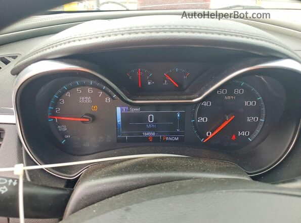 2G11Z5SA2H9193890 2017 CHEVROLET IMPALA Silver ხელსაწყოთა პანელის ხედი