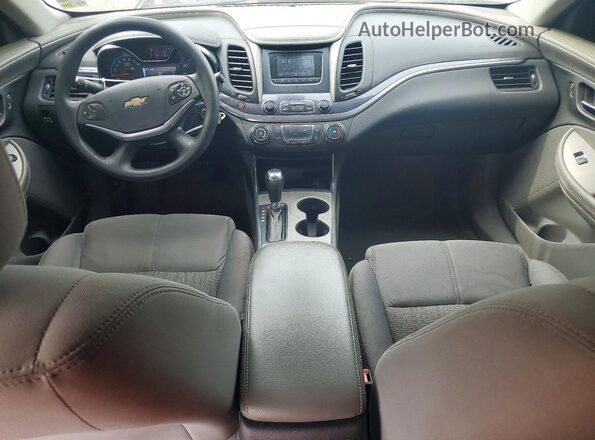 2G11Z5SA2H9193890 2017 CHEVROLET IMPALA Silver წინა პანელის ხედი