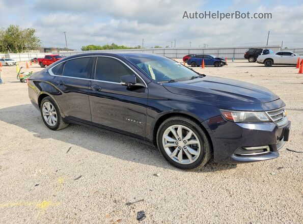 2G11Z5SA3K9142485 2019 CHEVROLET IMPALA Blue Передня права чверть