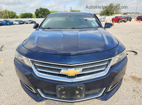 2G11Z5SA3K9142485 2019 CHEVROLET IMPALA Blue Вид спереду