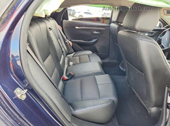 2G11Z5SA3K9142485 2019 CHEVROLET IMPALA Blue Вид задніх сидінь