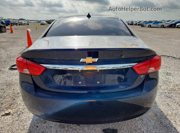2G11Z5SA3K9142485 2019 CHEVROLET IMPALA Blue Вид ззаду