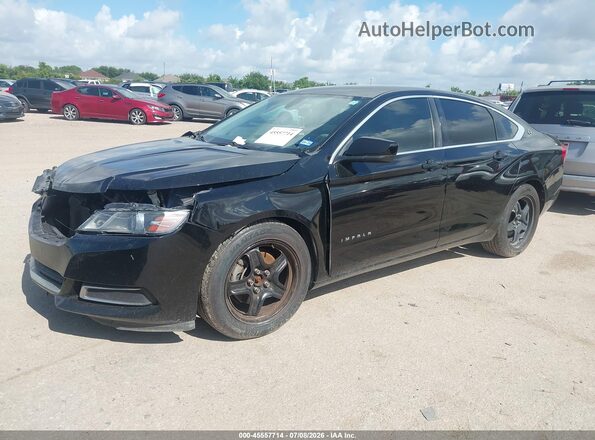 2G11Z5SA6G9203691 2016 CHEVROLET IMPALA Black Front left