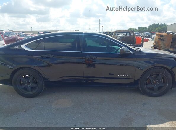 2G11Z5SA6G9203691 2016 CHEVROLET IMPALA Black Rear interior view