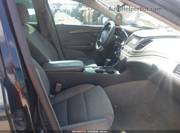2G11Z5SA6G9203691 2016 CHEVROLET IMPALA Black Front interior view