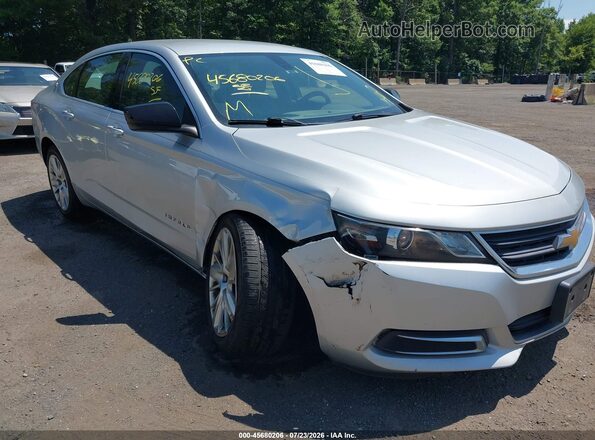 2G11Z5SA7H9186000 2017 CHEVROLET IMPALA Серебряный Вид спереди