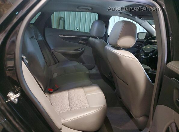 2G11Z5SA8K9147231 2019 CHEVROLET IMPALA Black Widok tylnych siedzeń