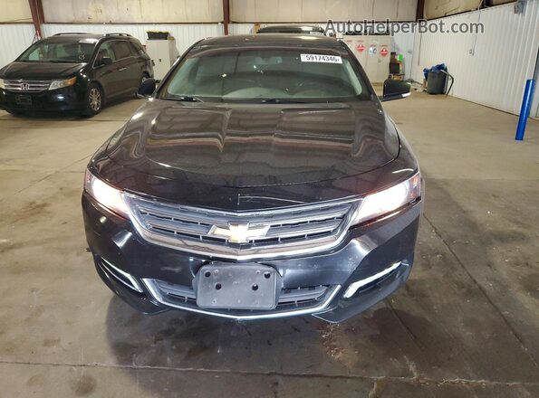 2G11Z5SA8K9147231 2019 CHEVROLET IMPALA Black Widok z przodu