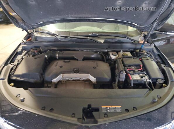 2G11Z5SA8K9147231 2019 CHEVROLET IMPALA Black Widok wnętrza z tyłu
