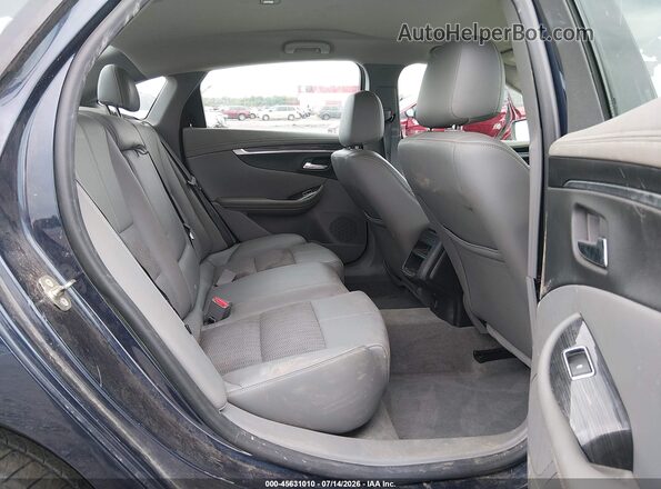 2G11Z5SA9J9109151 2018 CHEVROLET IMPALA Blue Vista de la etiqueta del VIN