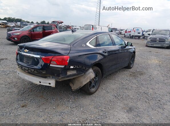 2G11Z5SA9J9109151 2018 CHEVROLET IMPALA Blue Trasero derecho