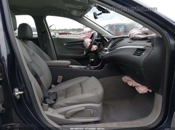 2G11Z5SA9J9109151 2018 CHEVROLET IMPALA Blue Vista interior delantera