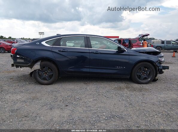 2G11Z5SA9J9109151 2018 CHEVROLET IMPALA Blue Vista interior trasera