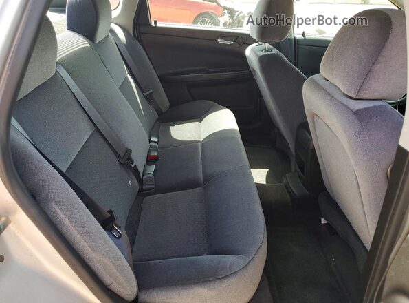 2G1WA5E39G1105666 2016 CHEVROLET IMPALA Silver Հետևի նստատեղերի տեսք
