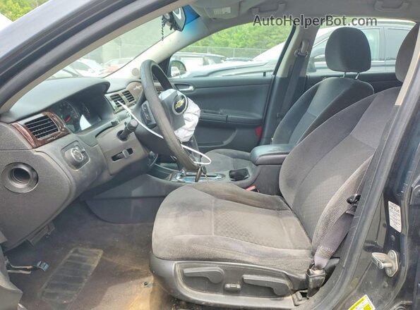 2G1WB5E33G1134769 2016 CHEVROLET IMPALA Charcoal Սալոնի դիմացի տեսք