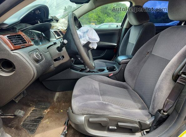 2G1WB5E36G1104598 2016 CHEVROLET IMPALA Черный Вид салона спереди