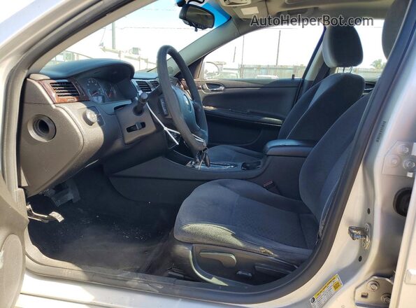 2G1WB5E37G1179360 2016 CHEVROLET IMPALA Silver წინა სალონის ხედი