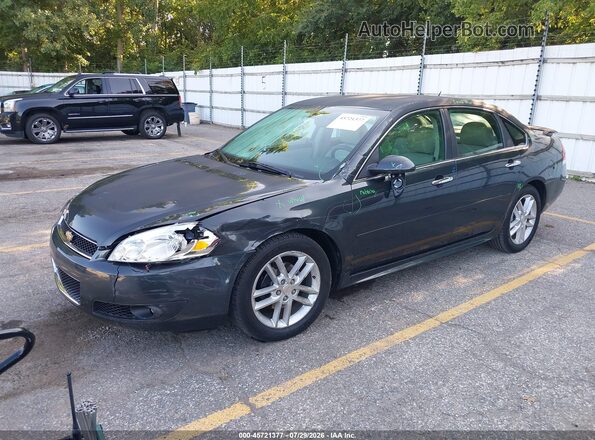 2G1WC5E34G1134034 2016 CHEVROLET IMPALA Gray წინა მარცხენა ხედი სამი მეოთხედიდან