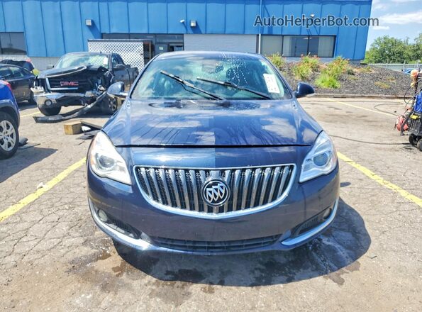 2G4G35EX3G9203484 2016 BUICK REGAL Синий Вид спереди