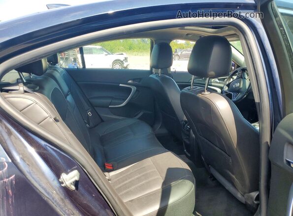 2G4G35EX3G9203484 2016 BUICK REGAL Синий Вид задних сидений