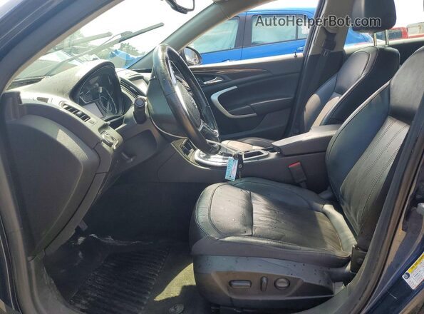 2G4G35EX3G9203484 2016 BUICK REGAL Синий Вид салона спереди