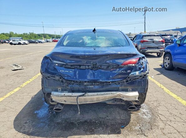 2G4G35EX3G9203484 2016 BUICK REGAL Синий Вид сзади