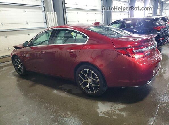 2G4G35EX9G9179112 2016 BUICK REGAL Red უკანა მარცხენა