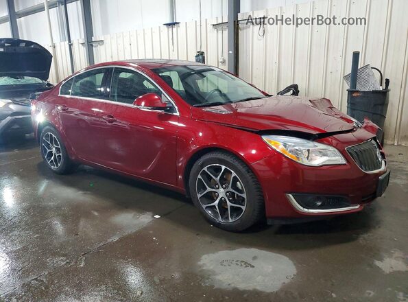 2G4G35EX9G9179112 2016 BUICK REGAL Red წინა მარჯვენა