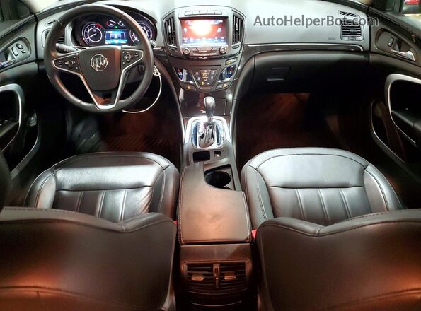 2G4G35EX9G9179112 2016 BUICK REGAL Red წინა პანელის ხედი