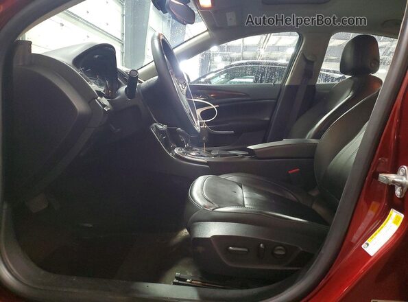 2G4G35EX9G9179112 2016 BUICK REGAL Red წინა სალონის ხედი
