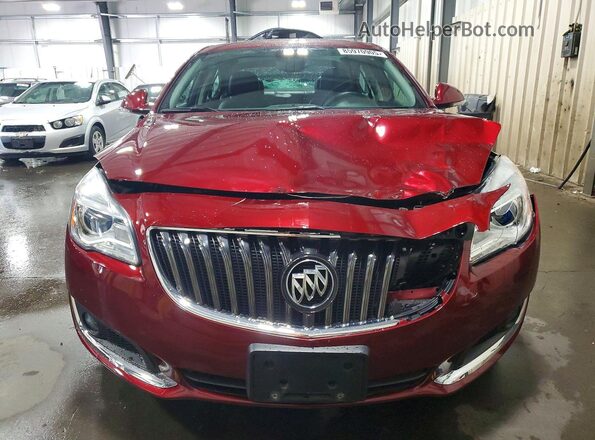 2G4G35EX9G9179112 2016 BUICK REGAL Red წინა ხედი