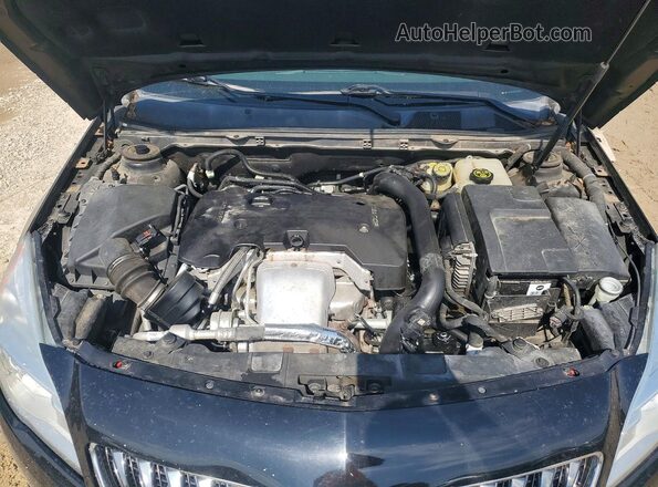2G4GK5EX0G9146003 2016 BUICK REGAL Black Vista interior trasera
