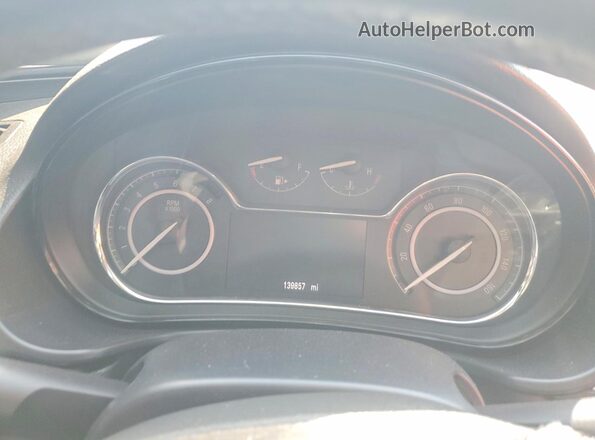 2G4GK5EX0G9146003 2016 BUICK REGAL Black Vista del cuadro de instrumentos