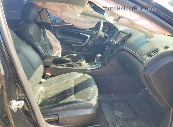 2G4GK5EX0G9146003 2016 BUICK REGAL Black Vista interior delantera