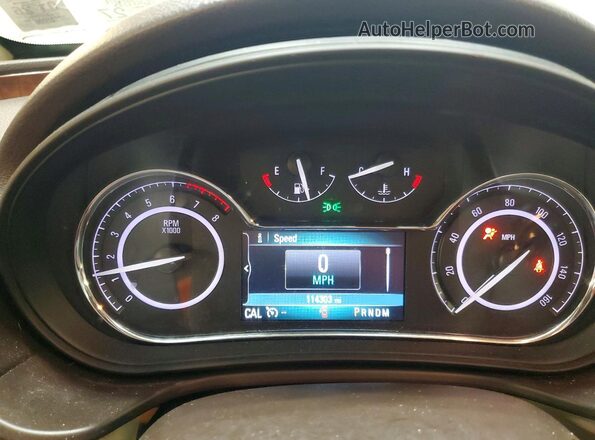 2G4GK5EX0G9146731 2016 BUICK REGAL Beige Սարքավորումների վահանակի տեսք
