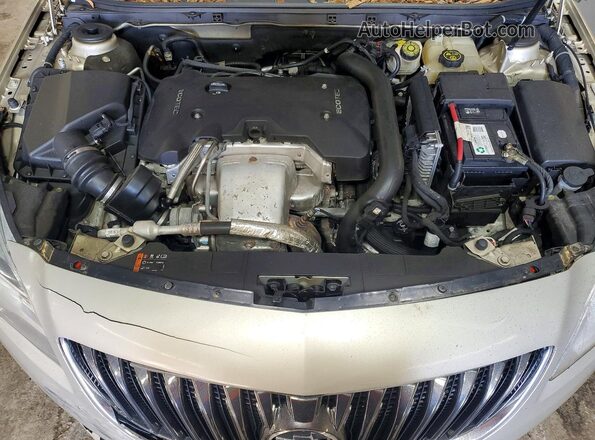 2G4GK5EX0G9146731 2016 BUICK REGAL Beige Սալոնի հետևի տեսք