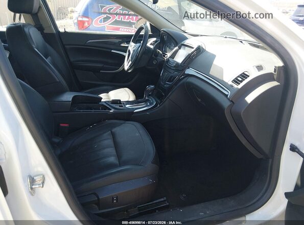 2G4GK5EX0G9172617 2016 BUICK REGAL White Vista interior delantera